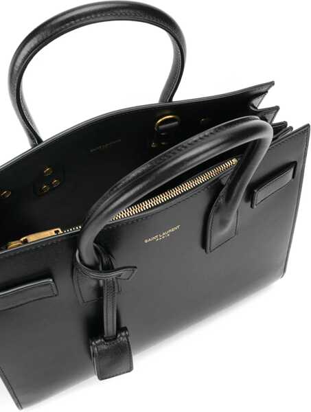 Genti de mana Saint Laurent Classic Baby Sac De Jour Bag BLACK Femei (BM 18952018) 5