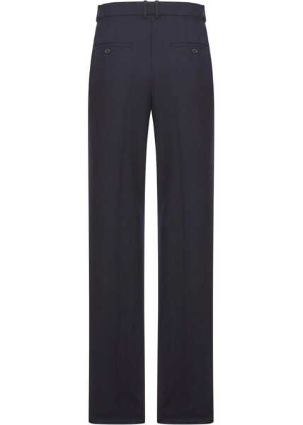 Pantaloni casual Saint Laurent High Waist Pants BLUE Barbati (BM 18952024) 2