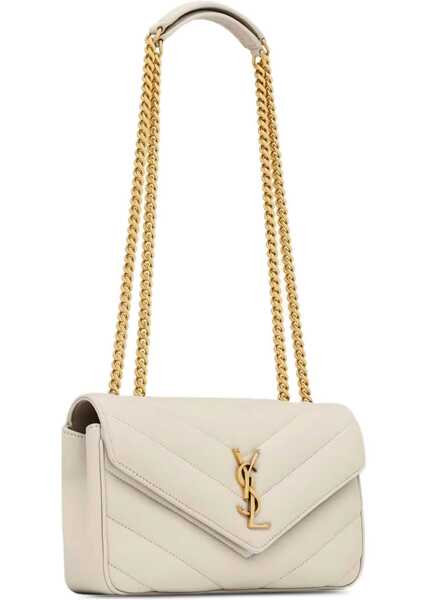Genti de umar Saint Laurent Bag Loulou Small IVORY Femei (BM 18952030) 3