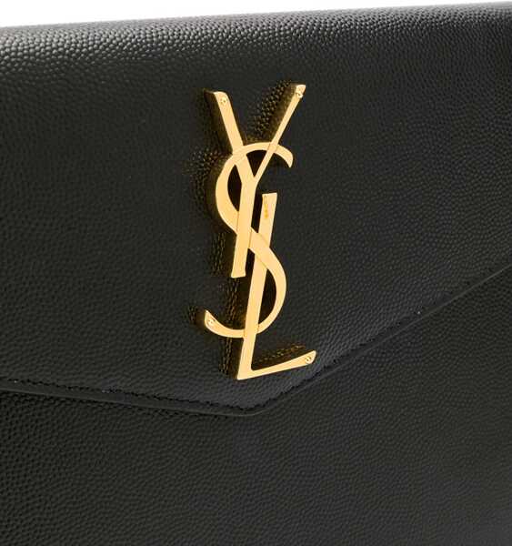 Genti de mana Saint Laurent Pouch Uptown BLACK Femei (BM 18952051) 4