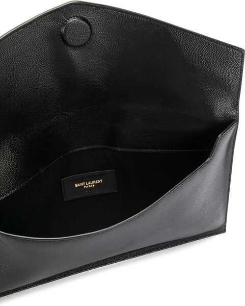 Genti de mana Saint Laurent Pouch Uptown BLACK Femei (BM 18952051) 5