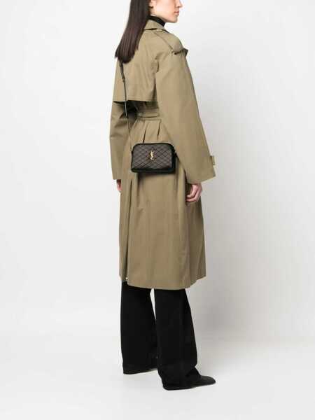 Genti tip postas Saint Laurent Gaby Clutch Bag With Zipper BLACK Femei (BM 18952054) 2