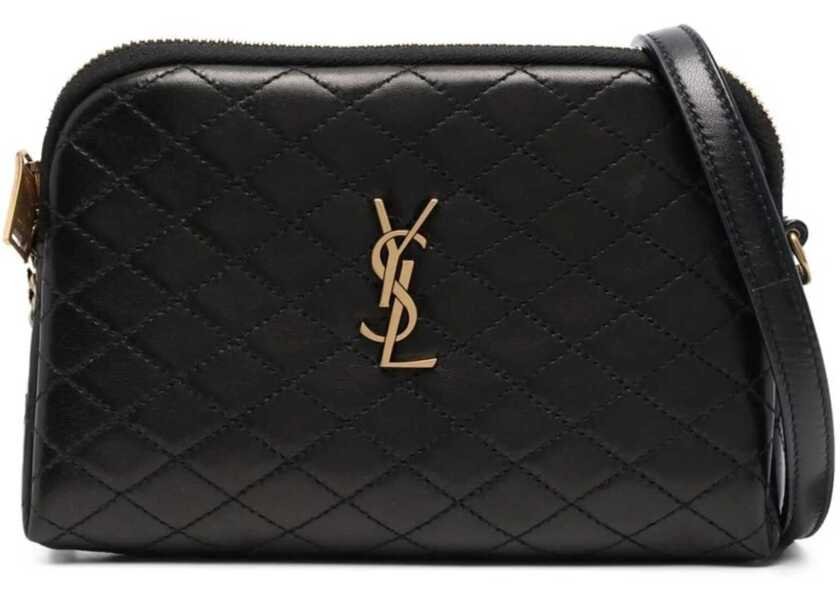 Genti tip postas Saint Laurent Gaby Clutch Bag With Zipper BLACK Femei (BM 18952054) 1