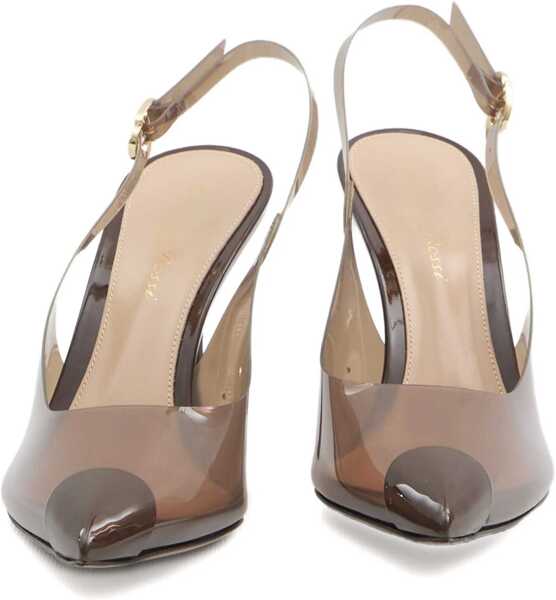 Pantofi cu toc Gianvito Rossi Diana Slingback Pumps BROWN Femei (BM 18952396) 3