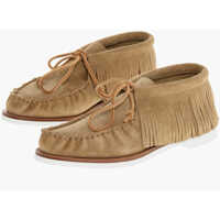 Mocasini Suede Tahoe Loafers With Fringed Detail Femei