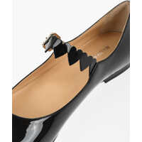 Balerini casual Dama - Balerini casual MACH & MACH Patent Leather Petit Coeur Mary Jane Ballet Flats Black Femei (BM 18952459) - B-mall.ro