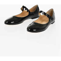 Balerini casual Patent Leather Petit Coeur Mary Jane Ballet Flats Femei