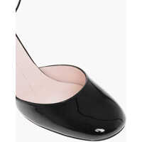 Pantofi stiletto Dama - Pantofi stiletto Roger Vivier Patent Leather Pumps With Ankle Strap And Statement Heel 9Cm Black Femei (BM 18952474) - B-mall.ro