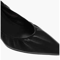 Pantofi stiletto Dama - Pantofi stiletto THE ROW Leather Liisa Pumps With Kitten Heel 4Cm Black Femei (BM 18952609) - B-mall.ro