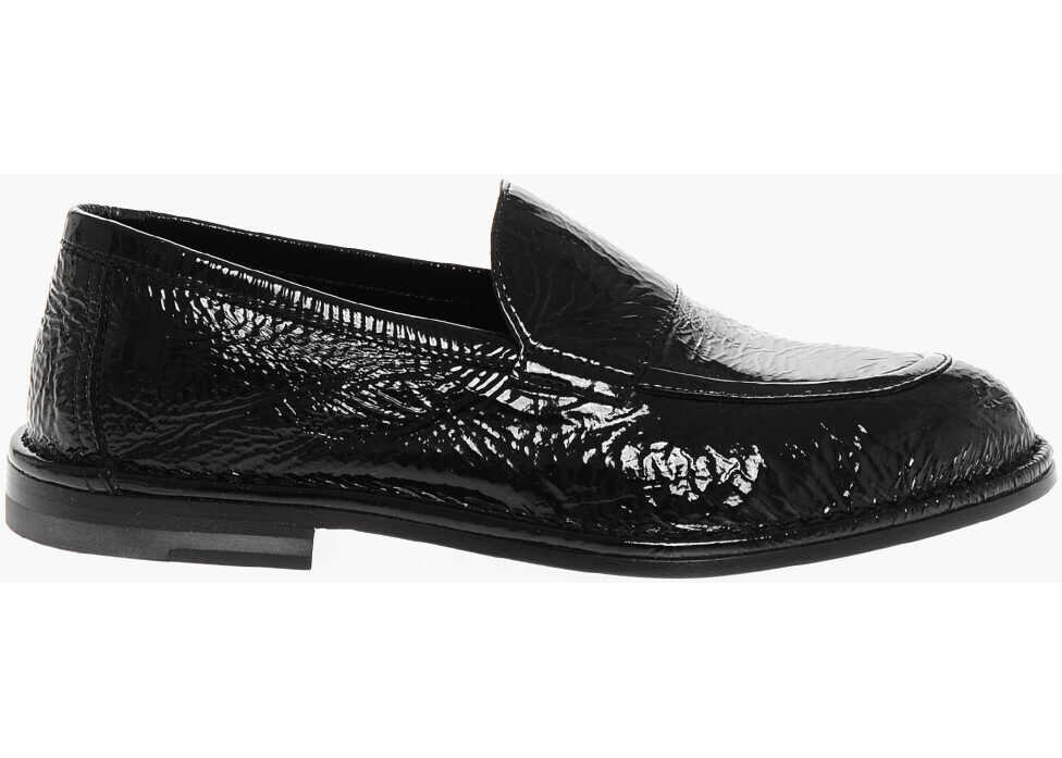 Mocasini PIERRE HARDY Patent Leather Noto Loafers With Cuir Sole Black Femei (BM 18952615) 3