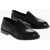 PIERRE HARDY Patent Leather Noto Loafers With Cuir Sole Black