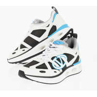 Sneakers Two-Tone Leather V-Logo Low-Top Sneakers Barbati
