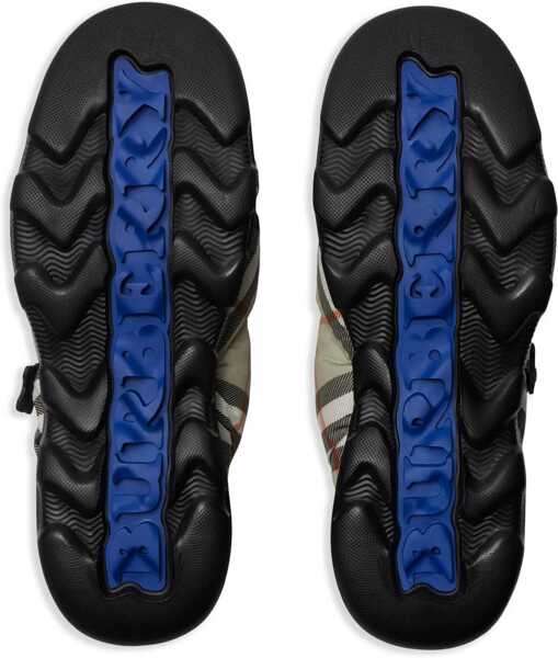 Saboti Burberry Tartan Patterned Puffy Quilted Mules Beige Barbati (BM 18952792) 5