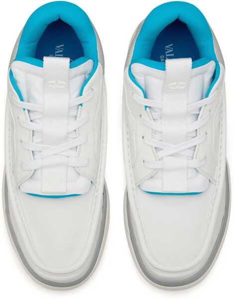 Sneakers Valentino Garavani Leather Runboot Mid-Top Sneakers White Barbati (BM 18952801) 4