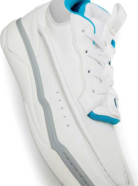 Sneakers Valentino Garavani Leather Runboot Mid-Top Sneakers White Barbati (BM 18952801) 5