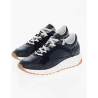 Sneakers Lace-Up Hopian Sneakers With Suede Inserts Barbati
