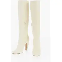 Cizme lungi Leather Knee-Length Boots With Cuir Sole 11Cm Femei