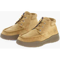 Ghete Suede Manilla Lace-Up Booties Barbati