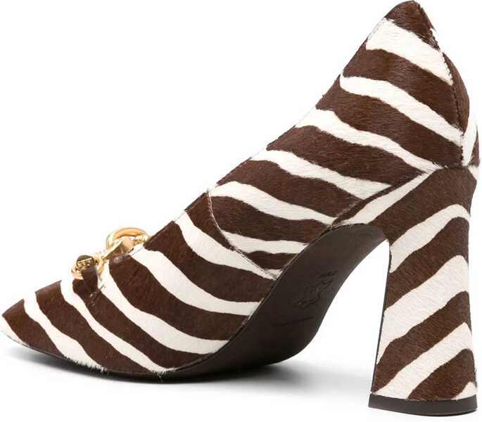 Pantofi stiletto Tory Burch Pony Hair Jessa Pumps With Zebra Pattern 9Cm Brown Femei (BM 18952981) 3