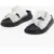 Alexander McQueen Rubber Birke Sliders With Double Buckle White