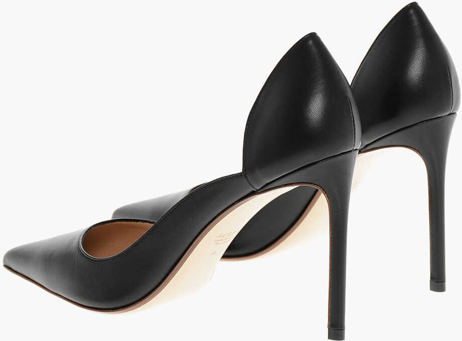 Pantofi stiletto Francesco Russo Leather Pumps With Stiletto Heel 9Cm Black Femei (BM 18953047) 2