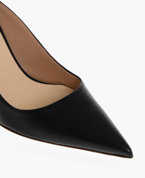 Pantofi stiletto Francesco Russo Leather Pumps With Stiletto Heel 9Cm Black Femei (BM 18953047) 4