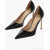 Francesco Russo Leather Pumps With Stiletto Heel 9Cm Black