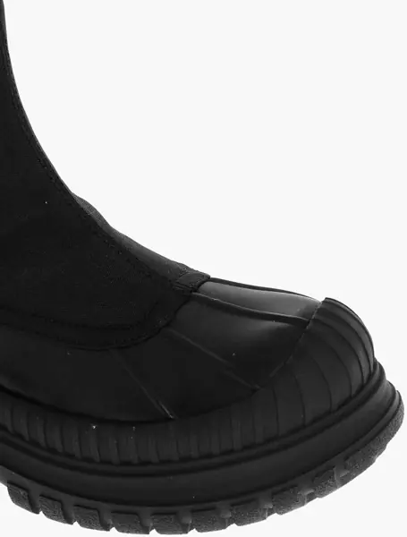 Botine Ganni Rubber Chelsea Booties Black Femei (BM 18953068) 4