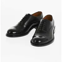 Pantofi Oxford Brushed Leather Embassy Derby Shoes With Cuir Sole Barbati