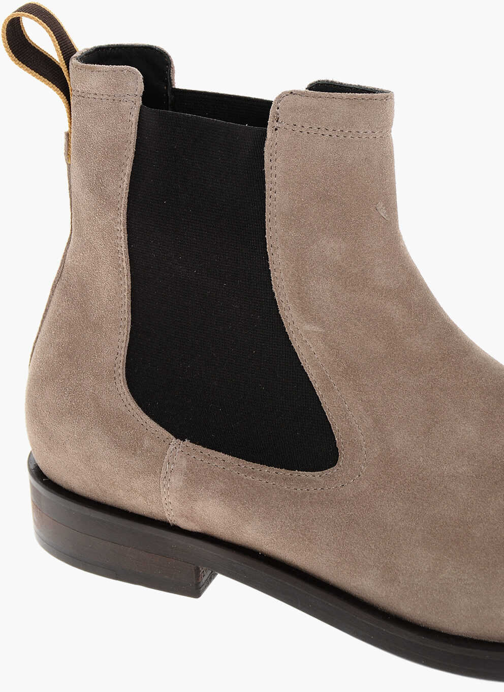 Ghete Moorer Suede Borgoni Chelsea Booties Beige Barbati (BM 18953551) 4