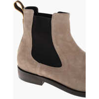 Ghete pentru Barbati pagina 3 - Ghete Moorer Suede Borgoni Chelsea Booties Beige Barbati (BM 18953551) - B-mall.ro