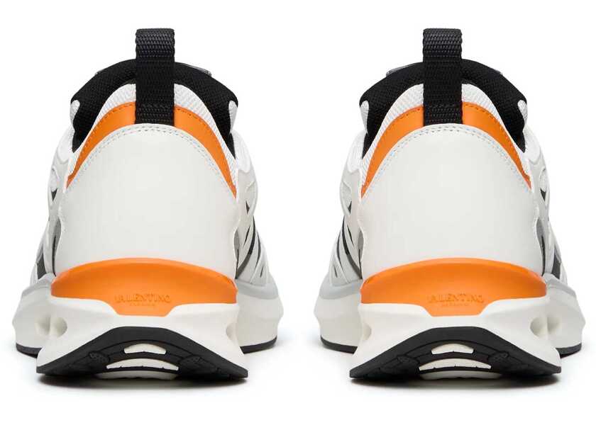 Sneakers Valentino Garavani Two-Tone Leather V-Logo Low-Top Sneakers Black & White Barbati (BM 18953563) 3