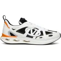 Sneakers Two-Tone Leather V-Logo Low-Top Sneakers Barbati