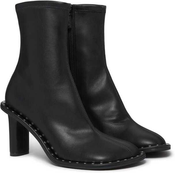 Botine Stella McCartney Eco-Leather Ryder Booties With Studs 8Cm Black Femei (BM 18953596) 2