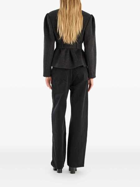 Blugi ROTATE Birger Christensen Rotate Birger Christensen Jeans BLACK DENIM Femei (BM 18954021) 3