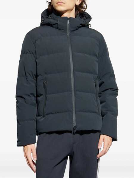 Geci de iarna Paul&Shark Paul & Shark Hooded Short Down Jacket Black Barbati (BM 18954255) 3