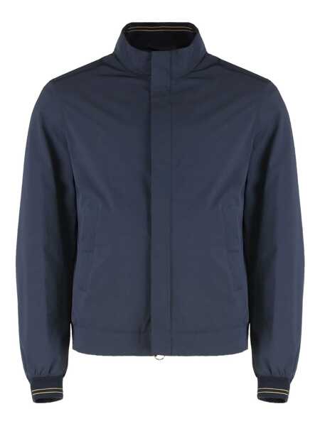 Geci Paul&Shark Paul & Shark Technical Fabric Waterproof Jacket BLUE Barbati (BM 18954261) 1