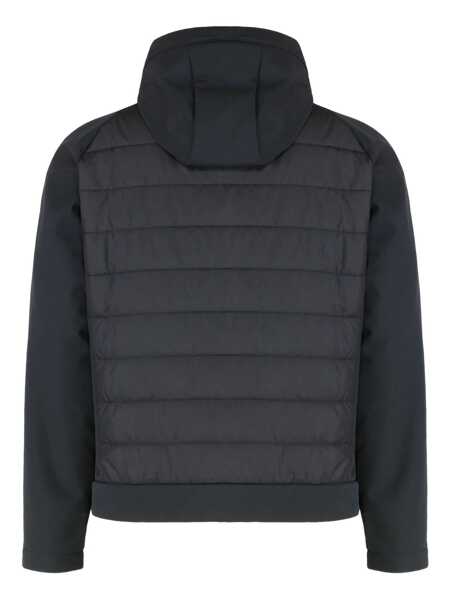 Geci Paul&Shark Paul & Shark Technical Fabric Hooded Jacket Black Barbati (BM 18954264) 2
