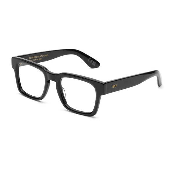 Ochelari de soare RETROSUPERFUTURE Retrosuperfuture Numero 133 Eyeglasses Black Femei (BM 18954351) 3