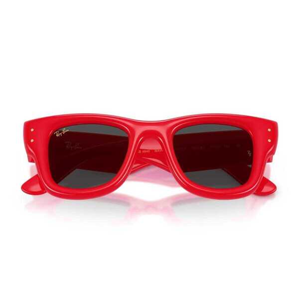 Ochelari de soare Ray-Ban Ray-Ban Rb4940 Wayfarer Puffer  By Asap Rocky Sunglasses RED Femei (BM 18954429) 6