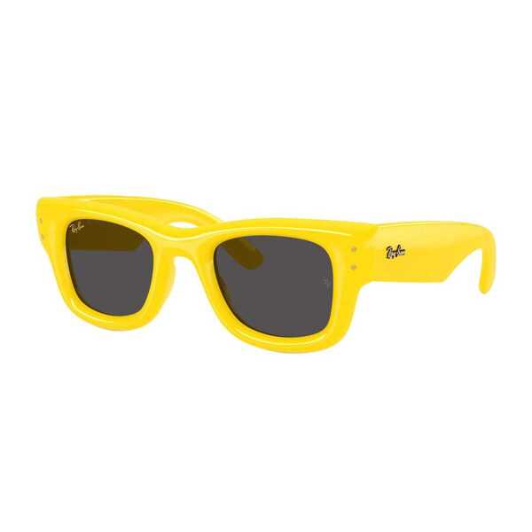 Ochelari de soare Ray-Ban Ray-Ban Rb4940 Wayfarer Puffer By Asap Rocky Sunglasses YELLOW Femei (BM 18954435) 2