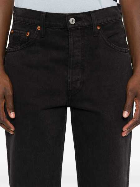 Blugi RE/DONE Re/Done Jeans Black Femei (BM 18954495) 5