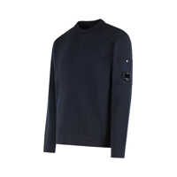 Pulovere pentru Barbati pagina 87 - Pulovere C.P. Company C.P. Company Cotton-Blend Sweater BLUE Barbati (BM 18954534) - B-mall.ro