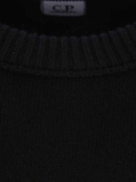Pulovere C.P. Company C.P. Company Cotton-Blend Sweater Black Barbati (BM 18954537) 3