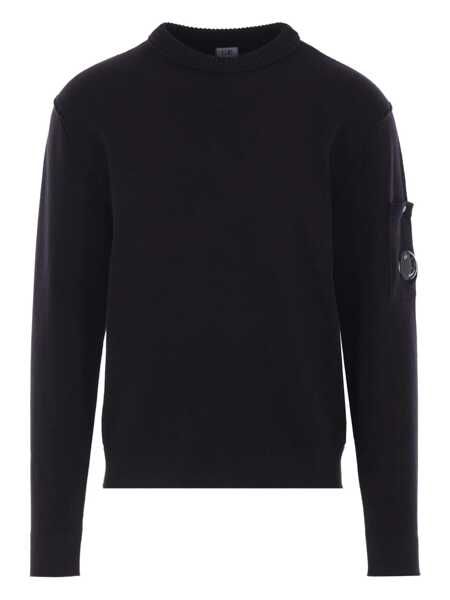 Pulovere C.P. Company C.P. Company Cotton-Blend Sweater Black Barbati (BM 18954537) 1