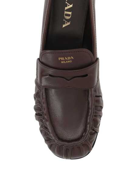 Mocasini Prada Prada Moccasters BROWN Femei (BM 18954567) 4
