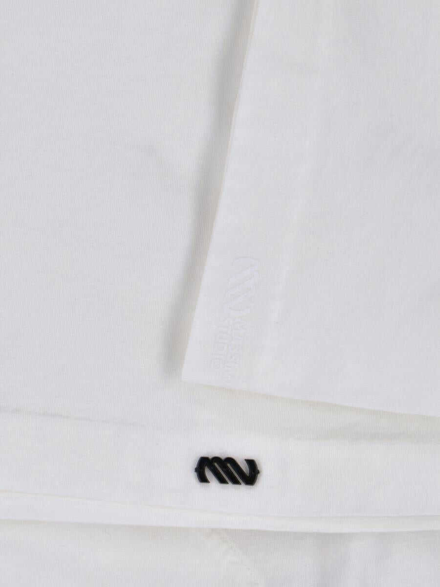 Topuri Massimo Osti Studio Massimo Osti Studio T-Shirts And Polos WHITE Barbati (BM 18954612) 3