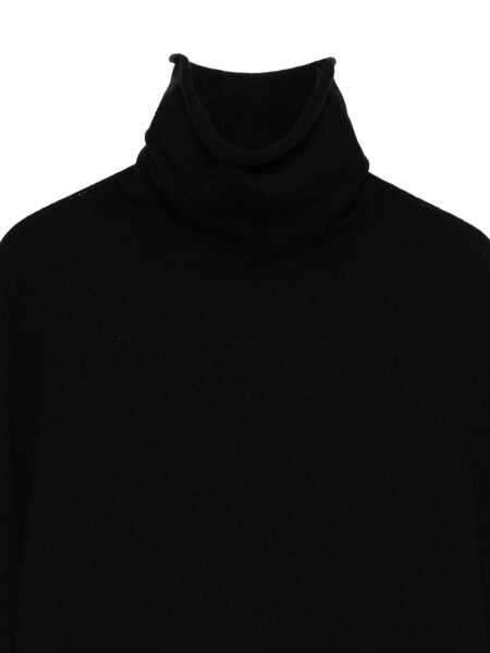 Rochii Lisa Yang Alina Blackturtleneck Midi Dress In Cashmere Woman Black Femei (BM 18954735) 3