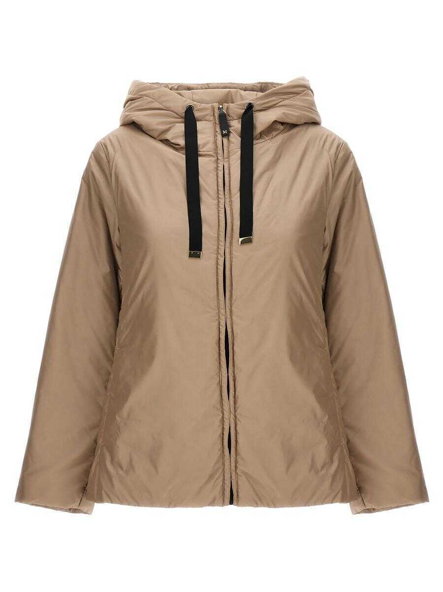 Geci de iarna Max Mara Max Mara The Cube Greenh Down Jacket Beige Femei (BM 18955311) 1