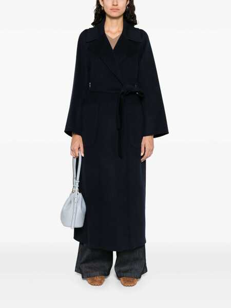 Geci Max Mara S Max Mara Doris Coat BLUE Femei (BM 18955374) 2